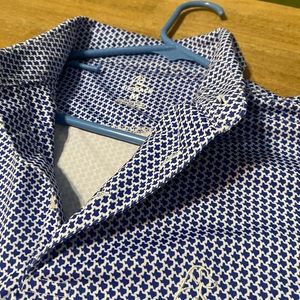 Rhoback “The Don’t Mess” Medium Texas performance polo